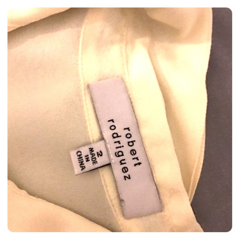 Robert Rodriguez silk shirt